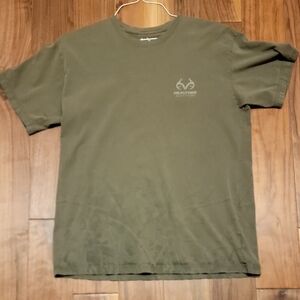 Realtree Men's Olive Short Sleeve Tee